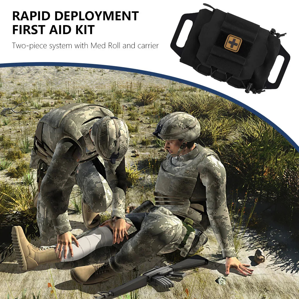 Tactical first aid kit Outdoor Hunting bag  Pouch IFAK Kits MOLLE Medical Pouch Rapid Deployment First-aid Survival Kit