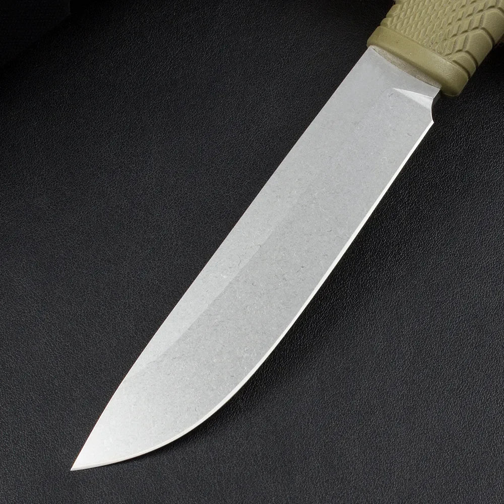 BM 202 Outdoor Survival Fixed Knife 14c28N Blade Kraton Handles Camping Outodoor Self-defense Tactical Combat Hunting Knives