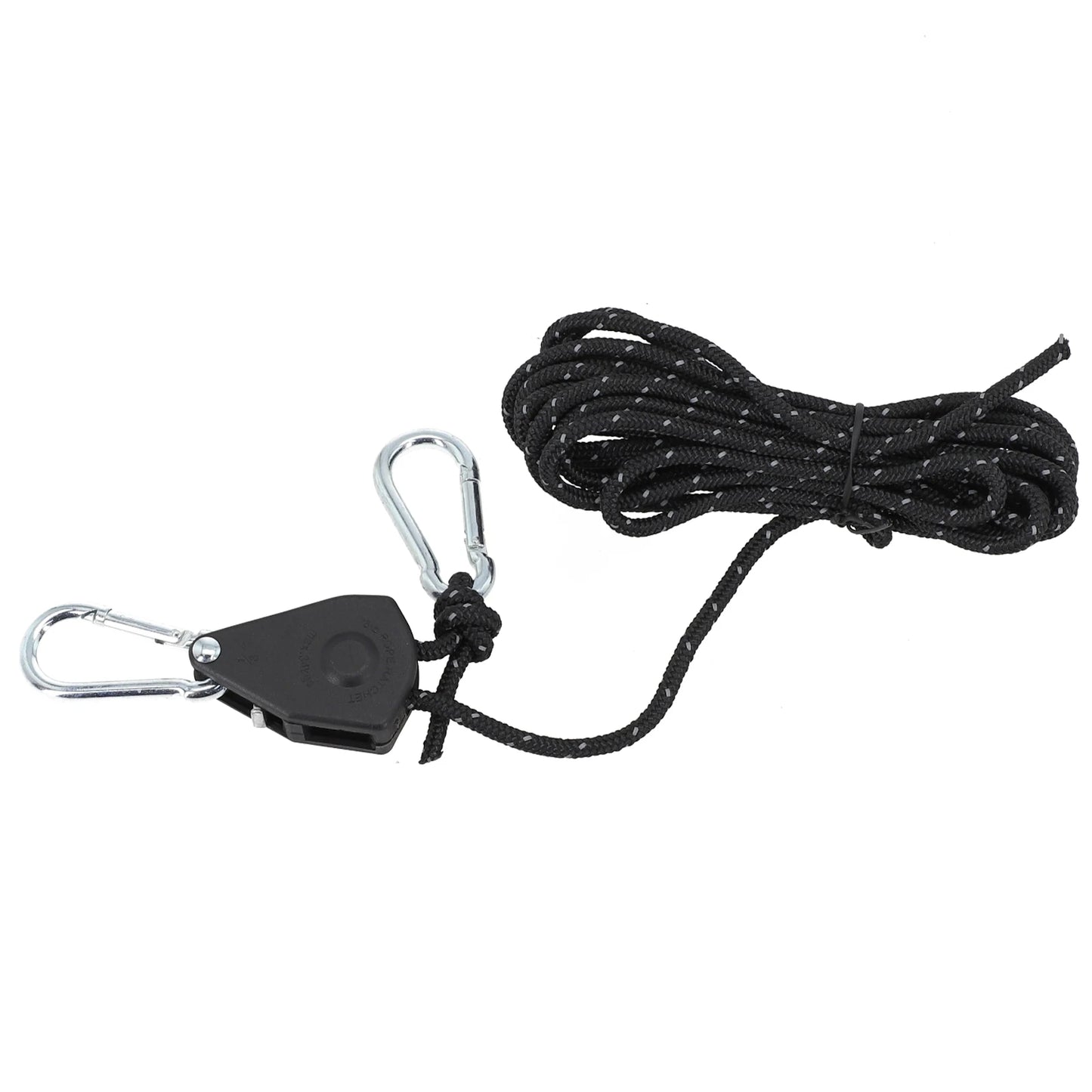 Secure and Fast Locking Tent Rope Hanger, Adjustable Lanyard Pulley Hook, Perfect for Outdoor Adventures and Sleeping Bags