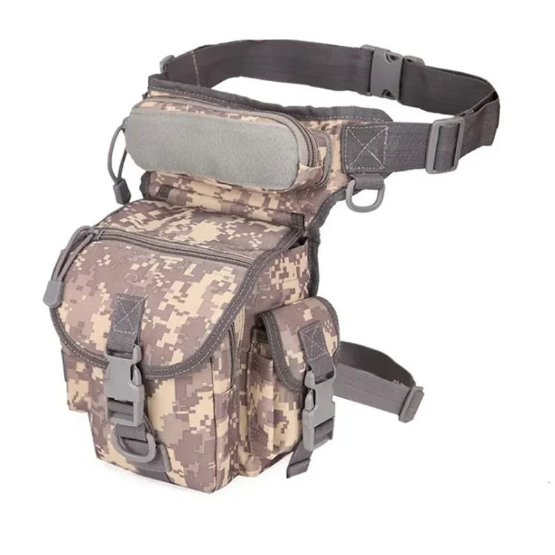 Tactics Multi-Purpose Thigh Belt Utility Leg Waist For Military Ride Drop Bag Pack Weapons Waterproof Pouch Fanny Hip Men