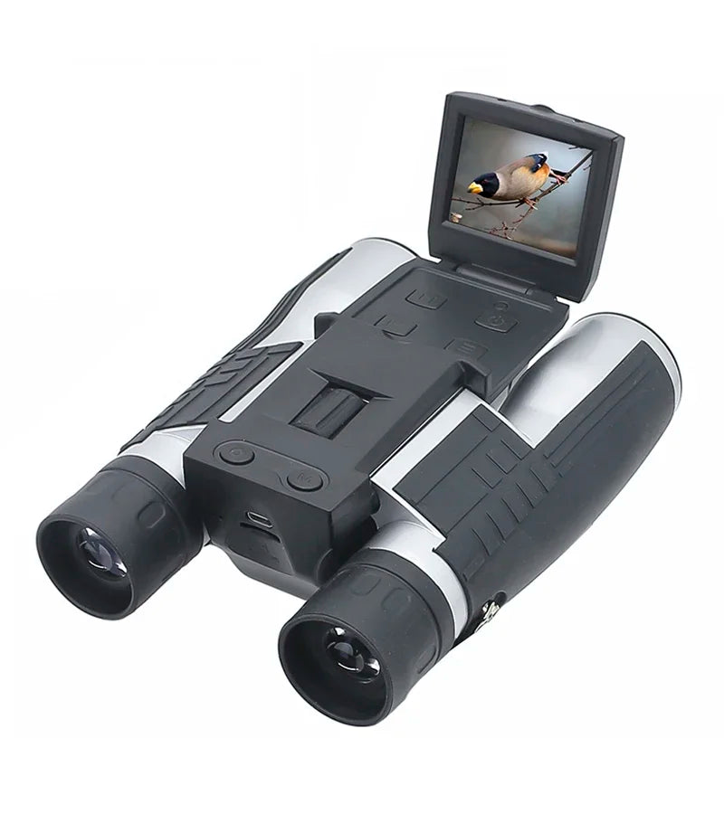 12x32 Digital Telescope 2.0" LCD Screen Binocular Telescope HD Digital Camera Photo Video-recording Outdoor Binoculars