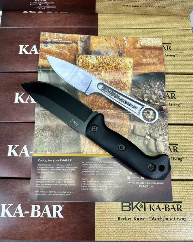 Cuchillo táctico de supervivencia en el desierto, cuchillo recto de caza, herramienta de rescate de emergencia montada, pesca, c