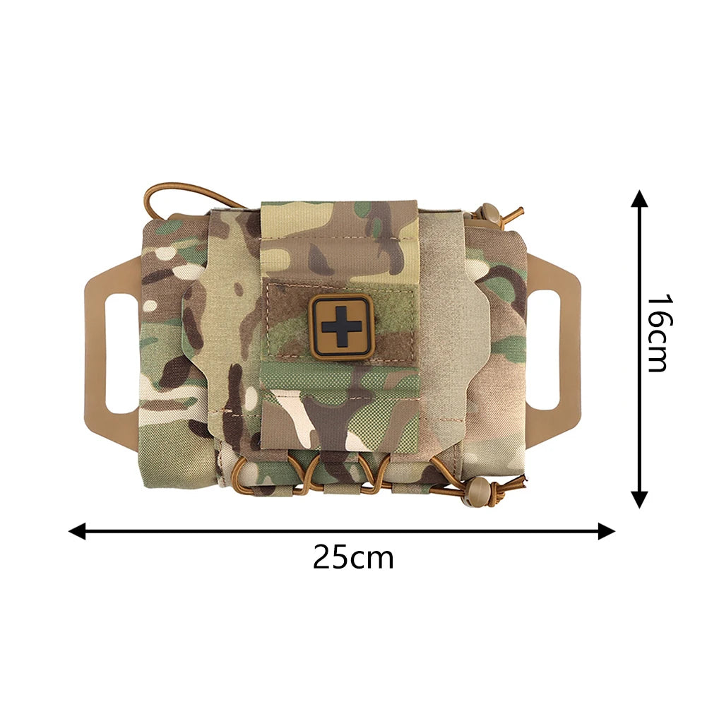 Tactical first aid kit Outdoor Hunting bag  Pouch IFAK Kits MOLLE Medical Pouch Rapid Deployment First-aid Survival Kit