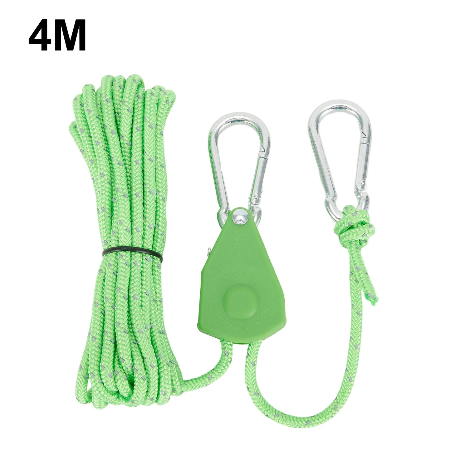 Secure and Fast Locking Tent Rope Hanger, Adjustable Lanyard Pulley Hook, Perfect for Outdoor Adventures and Sleeping Bags