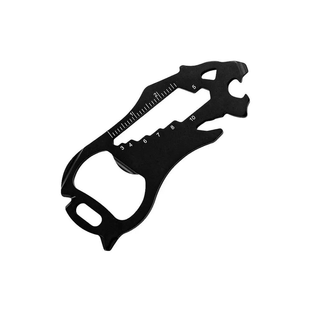 EDCs Mini Multi-Tool Bear Credit Card Tool Bottle Opener EDCs Mini Multitool Keychain Beer Opener Survival Tool For Journey