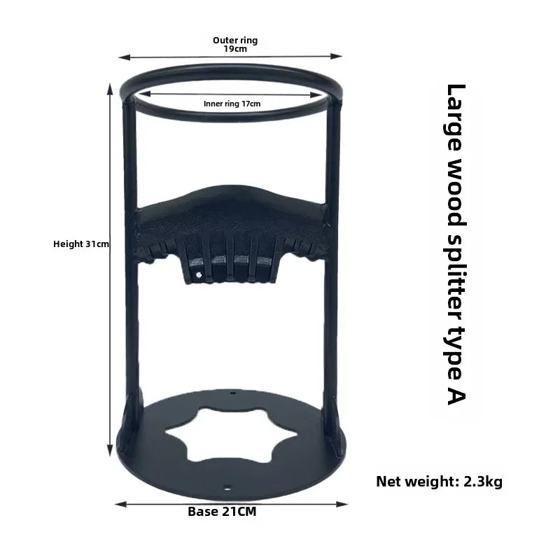 Manual Cross-border Axe Outdoor Uranium Steel Splitting Wooden Tool Home Use Wood Chopping Machine Wooden Axe Hammer