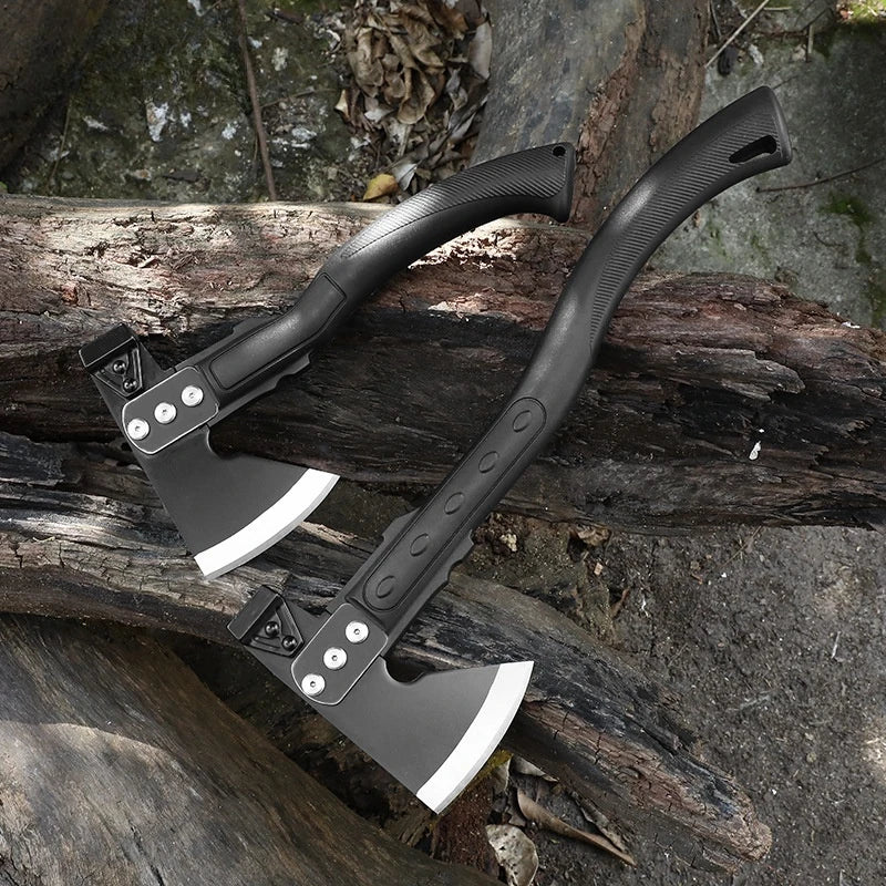 Multi Functional Tactical Axe Outdoor Cutting Axes Self-defense Survival Weapon Field Chopping Tree Chopping Wood Engineer Axe