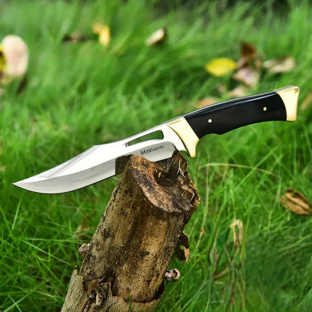 Outdoor High-Hardness Military Tactical Knife EDC Fixed Blade Self-Defense Field Multi-purpose Survival Knife and Cutting Knife