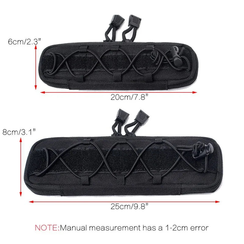 1PC Outdoor Molle Knife Pouch Pocket Nylon Outdoor Waist Sets Cover EDC Knives Pouch Folding Knife Holder Bag