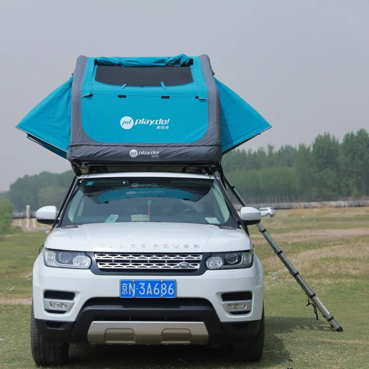 2-3 Person Inflatable Soft Cover Roof Top Tent SUV Camping Rooftop Tent For Car