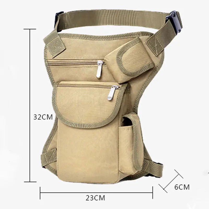 New Unisex Outdoor Tactical Drop Leg Bag Man Women Portable Large Capacity Thigh Pouch Waist Bag For The Belt