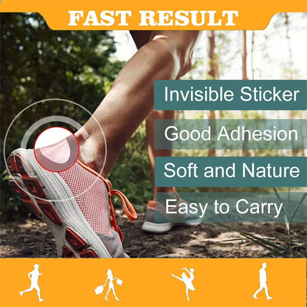 20/10pcs Hydrocolloid Foot Patch Heel Stickers Anti-Wear Band-Aid Adhesive Pain Bandage First Aid Outdoor Camping Emergency Kits