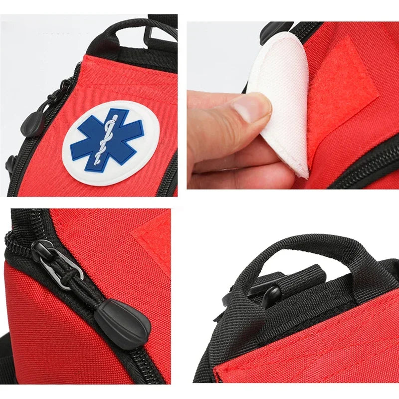 First Aid Kits Empty Large Portable Outdoor Survival Disaster Earthquake Emergency Bags Big Capacity Home/Car Medical Package