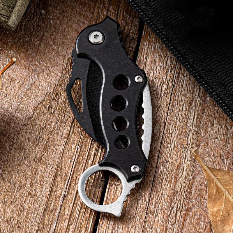 Folding Knife Outdoor High Hardness Defensive Eagle Claw Knife Small Curved Knife Tool Carry Field Camping Survival Claw Knife