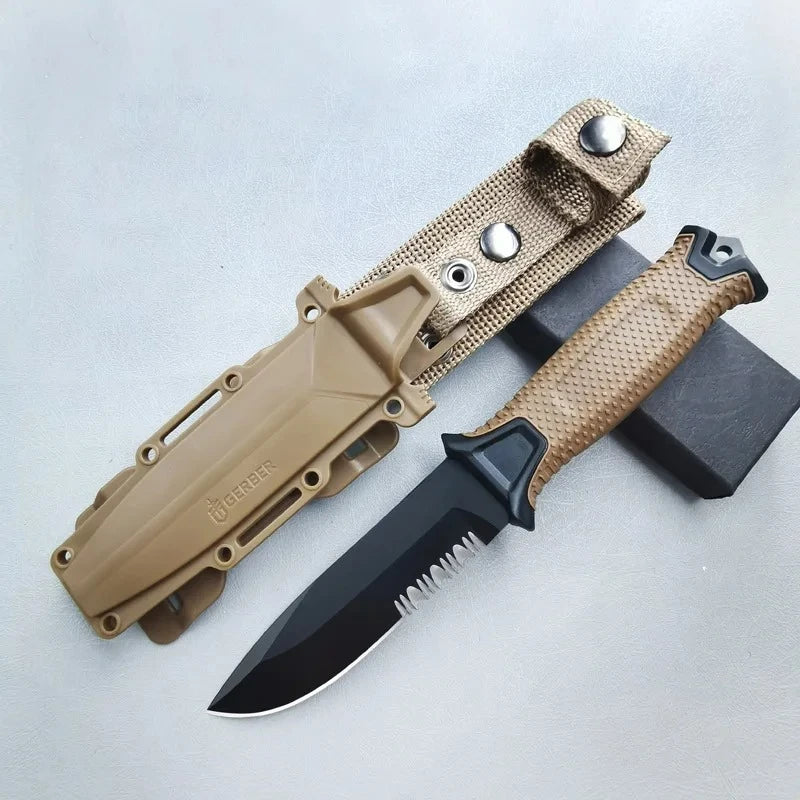 2024 new Stainless Steel Outdoor Survival Knife Portable Camping Pocket Knife Military Tactical Knives