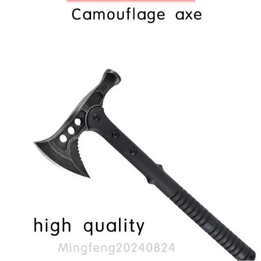 Outdoor wilderness hiking axe stainless steel warrior camping multifunctional emergency consumption survival axe