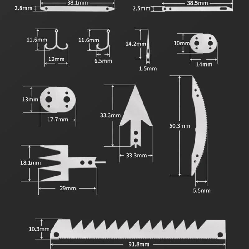 Emergency Tool EDC Credit Card Multifunctional Pocket Hunting Knife Outdoor Sports Camping Hiking SOS Survival Rescue Multitool