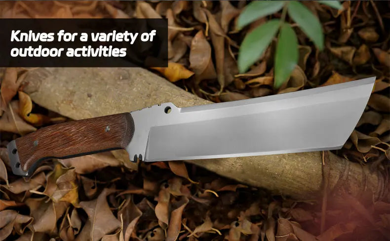 High Hardness Outdoor Cutting Knife, Military Tactical Knife, Self-Defense, Applicable to Survival Knives, Machetes