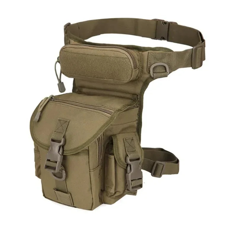 Tactics Multi-Purpose Thigh Belt Utility Leg Waist For Military Ride Drop Bag Pack Weapons Waterproof Pouch Fanny Hip Men