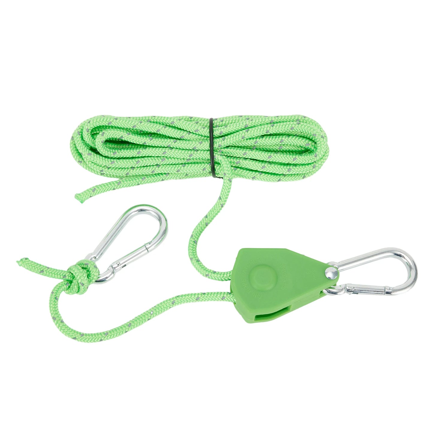 Secure and Fast Locking Tent Rope Hanger, Adjustable Lanyard Pulley Hook, Perfect for Outdoor Adventures and Sleeping Bags