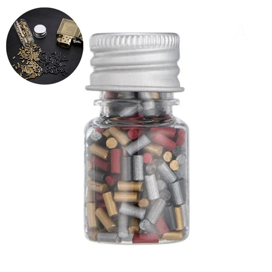 100pcs Lighter Flint Gold and Black Universal Lighter Flint Stone,Lighters Stone Cigarette Accessories