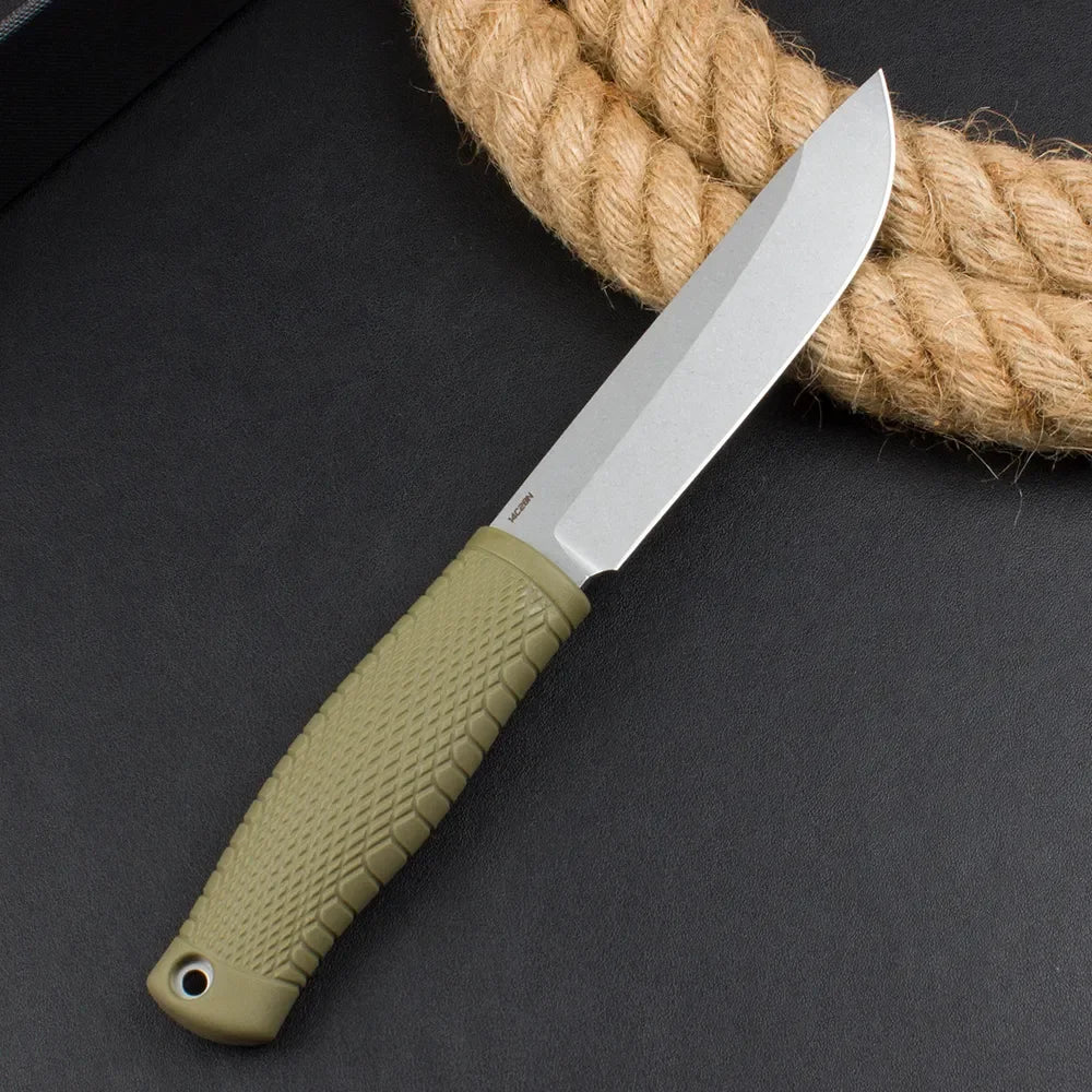 BM 202 Outdoor Survival Fixed Knife 14c28N Blade Kraton Handles Camping Outodoor Self-defense Tactical Combat Hunting Knives