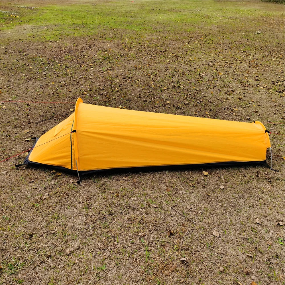 Backpacking Tent Outdoor Camping Sleeping Bag Tent Lightweight Single Person Tent