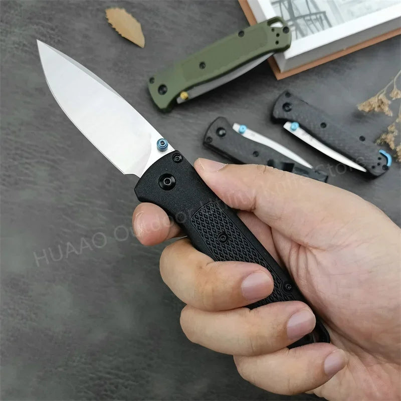 TOP Selling BM 535 + 533 Folding Pocket Knife CPM-S30V Blade Nylon Fiber / Carbon Fiber Handle Outdoor EDC Camping Hiking Tools