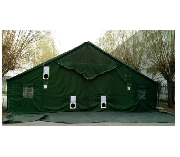 40 persons Army Green Waterproof Winter Polyester Canvas field Tent