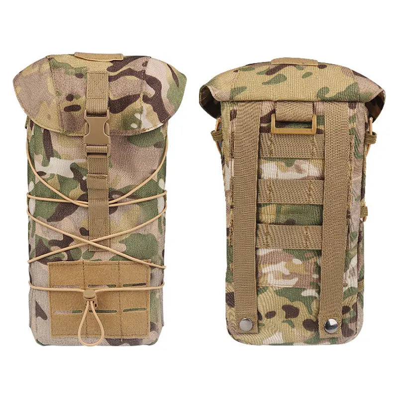 GP Tactical Storage Pouch, Large Quick Dry Recycling Bag, Utility Sundry Bag, Waist Belt, Universal Molle Expansion Pouches