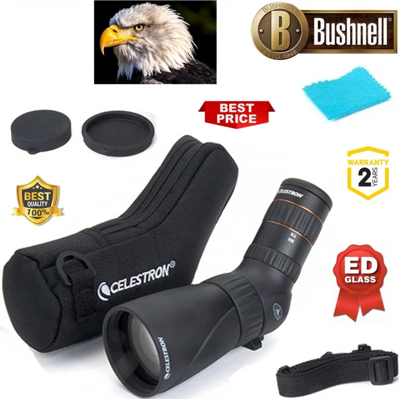 Celtron Huinird 9-27x56 ED ro Angled Vieing Spotting Scope Fly ti-Coated Nitron-Filled Fogproof