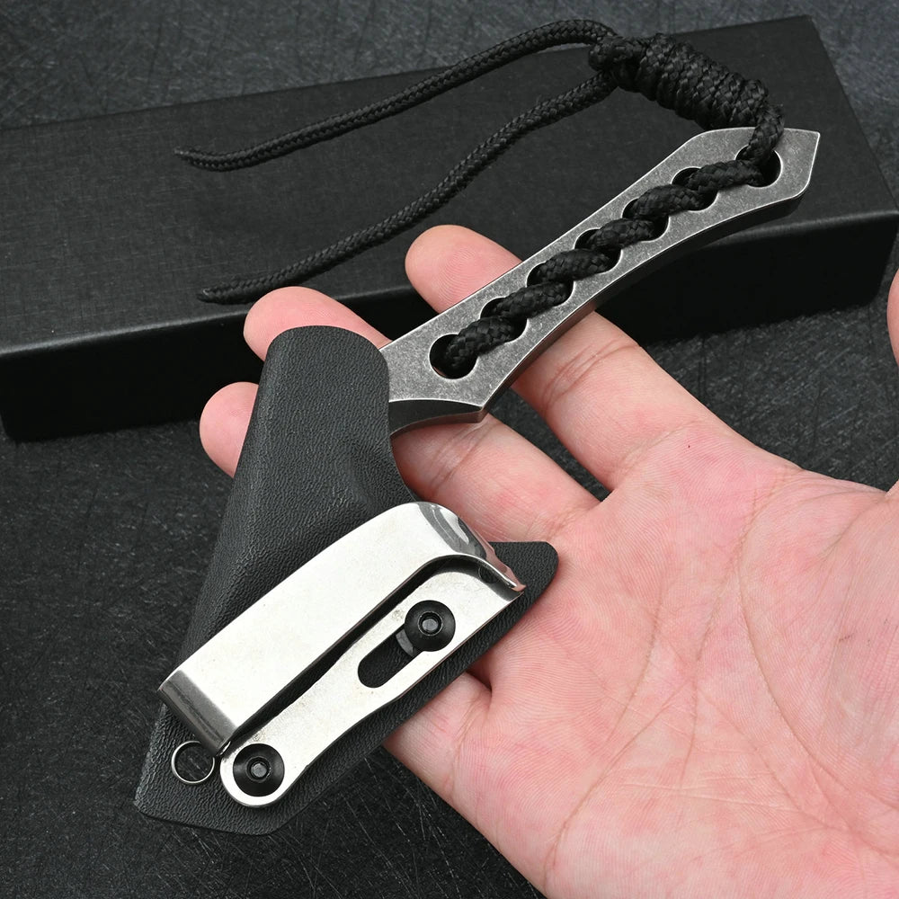 Wilderness Survival Outdoor Self Defense Carry Mini Tactical Axe Ttactical Military Survival Gear Knives Army Fixed Blade EDC