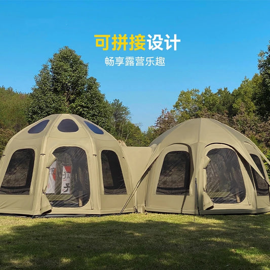 2024 new model luxury mobile automatic Inflatable camping tent wholesale