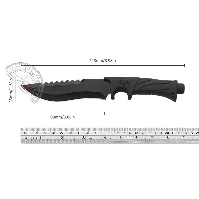 EDC survival tactics outdoor survival self-defense camping hunting pocket knife, sharp cutting knife