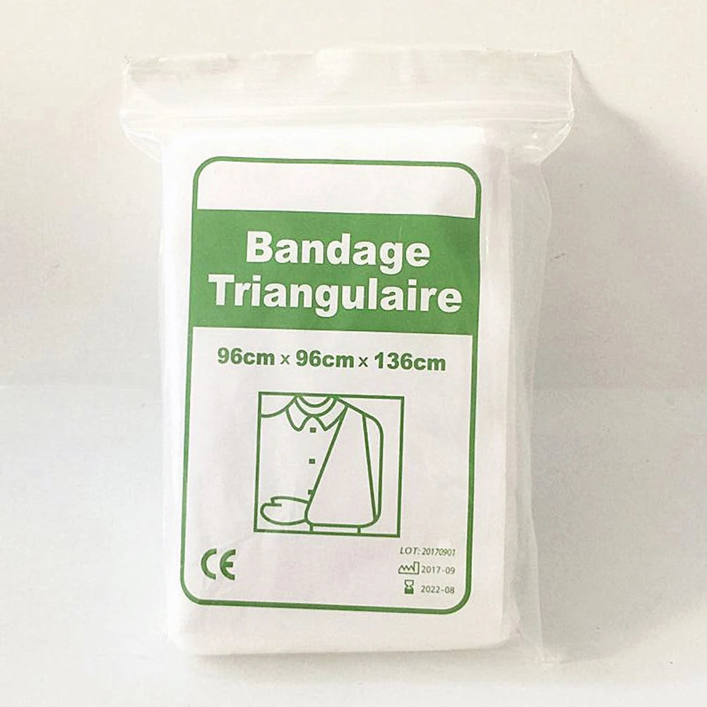 Triangular Medical Bandage Non-Woven First Aid Wrap Bandage Security Protection Bandage for Fracture Fixation