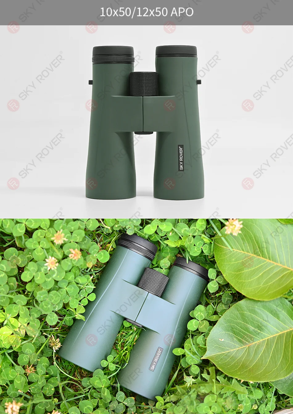 SKY ROVER Banner Cloud 8x42APO/10x42APO/10x50APO/12x50APO Binoculars High Light Transmittance Double ED Glass Ultra Wide Angel