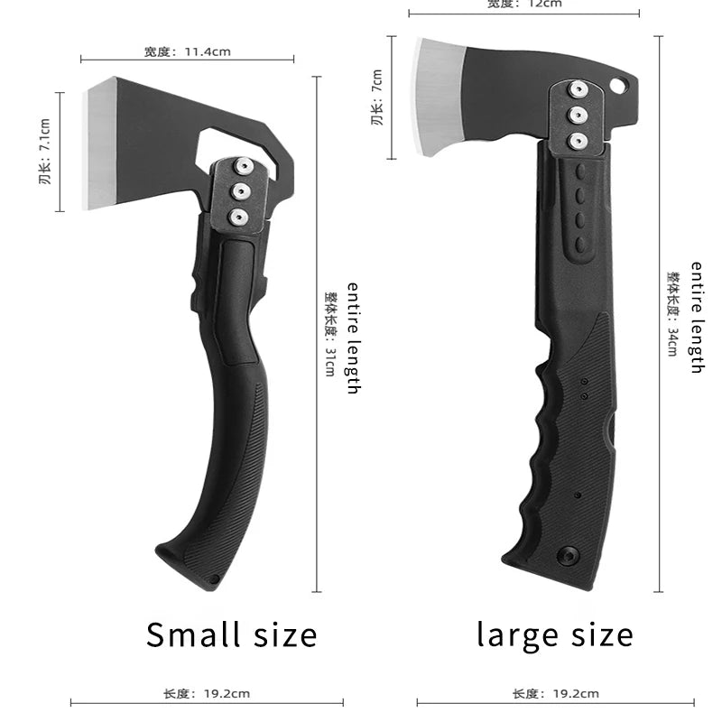 Vehicle mounted tools, fire axe with saw, camping small hand axe, multifunctional axe, outdoor camping tactical axe, survival