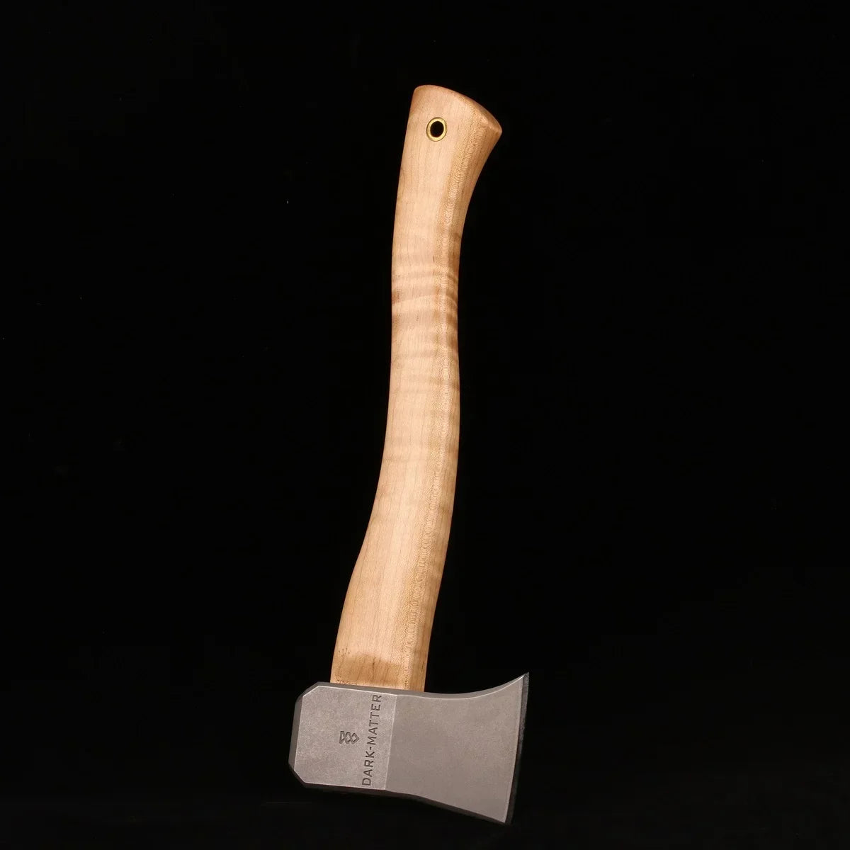 Full Tang Hatchet with Leather Sheath Steel Blade and Wood Handle for Outdoor Survival Camping and Everyday Tasks Splitting Axe