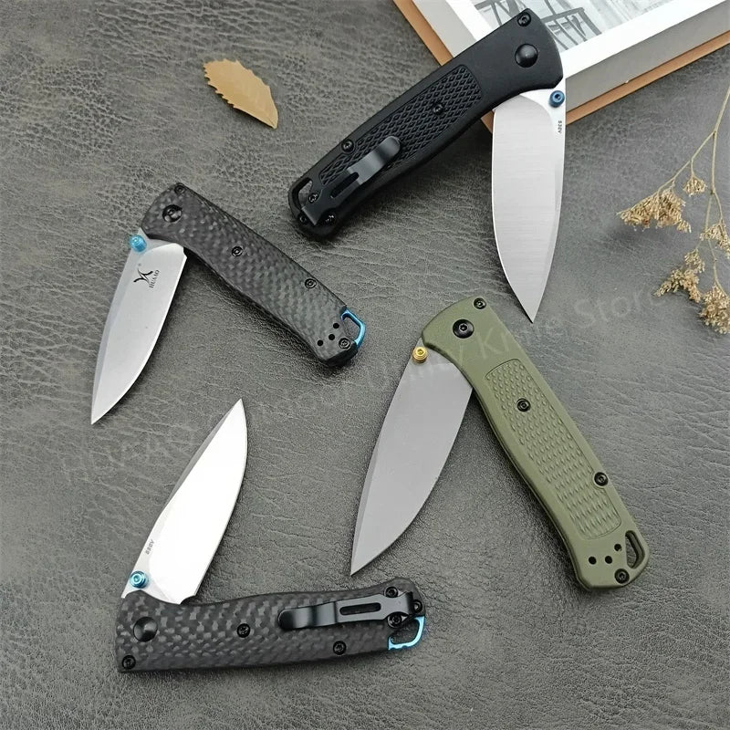 TOP Selling BM 535 + 533 Folding Pocket Knife CPM-S30V Blade Nylon Fiber / Carbon Fiber Handle Outdoor EDC Camping Hiking Tools