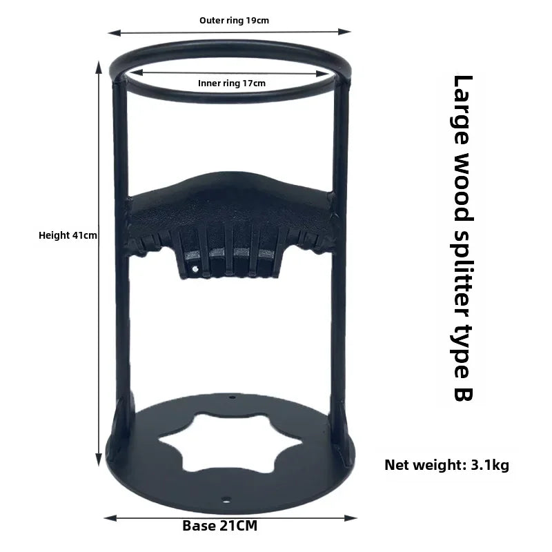 Manual Cross-border Axe Outdoor Uranium Steel Splitting Wooden Tool Home Use Wood Chopping Machine Wooden Axe Hammer