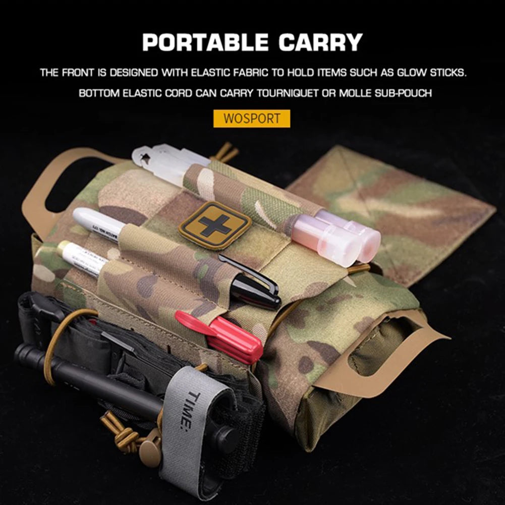 Tactical first aid kit Outdoor Hunting bag Pouch IFAK Kits MOLLE Medical Pouch Rapid Deployment First-aid Survival Kit