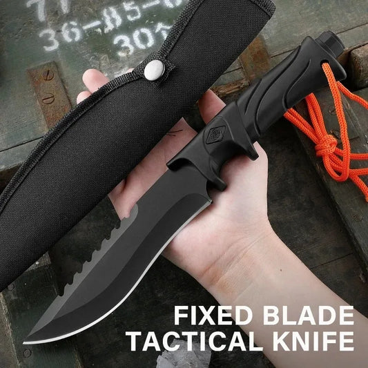 EDC survival tactics outdoor survival self-defense camping hunting pocket knife, sharp cutting knife