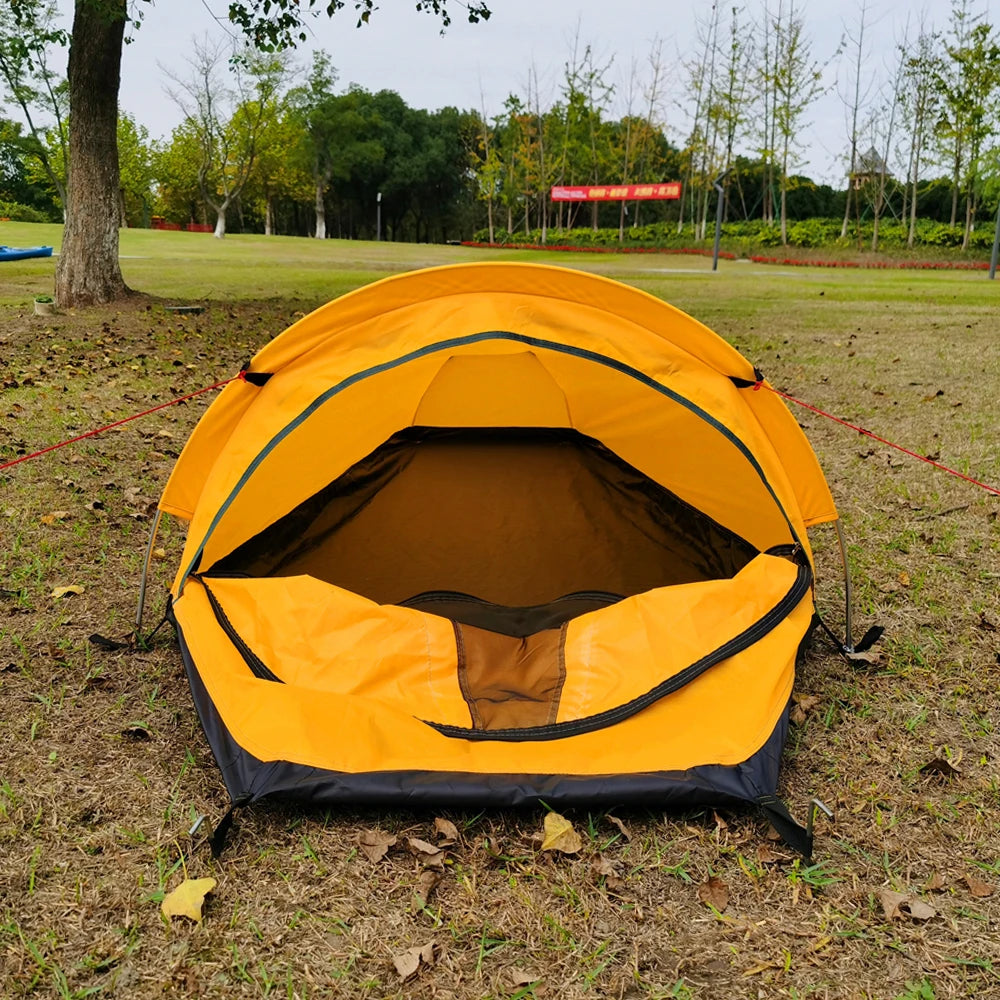 Backpacking Tent Outdoor Camping Sleeping Bag Tent Lightweight Single Person Tent