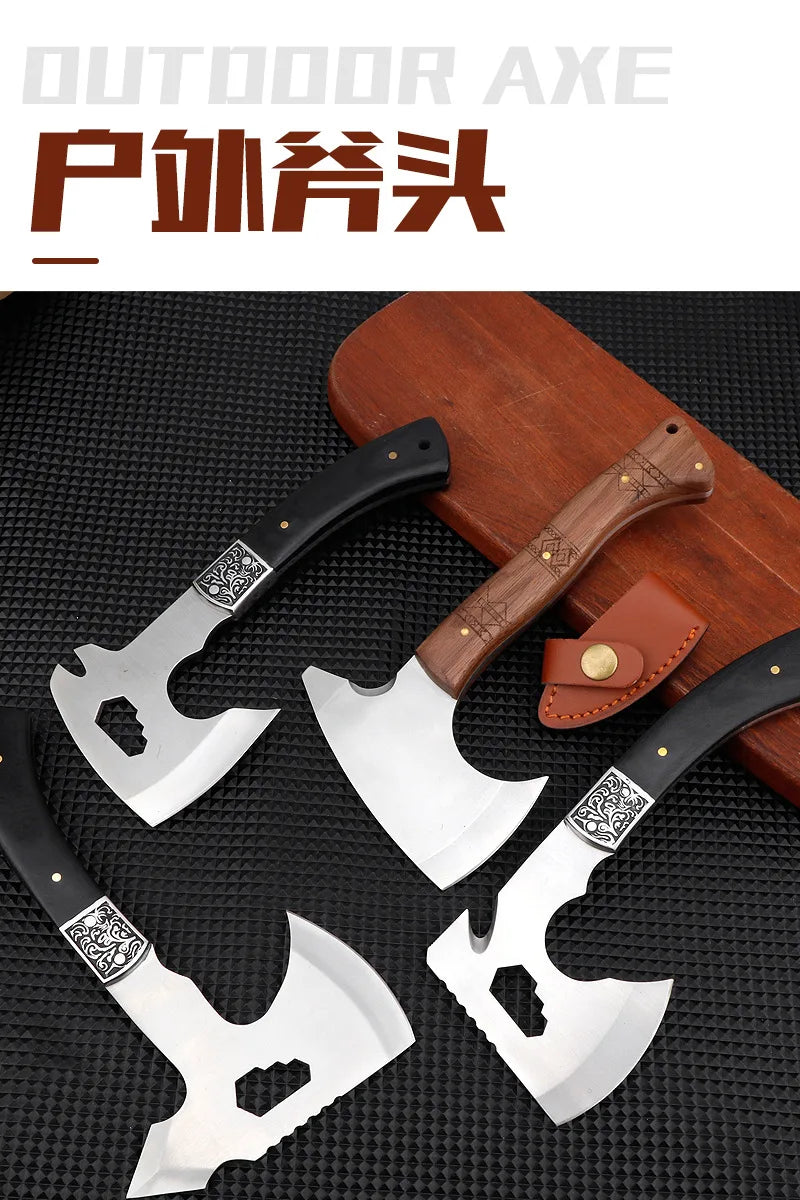 Car mounted equipment, survival tactics axe, chopping wood, portable small hand axe, multifunctional outdoor camping axe