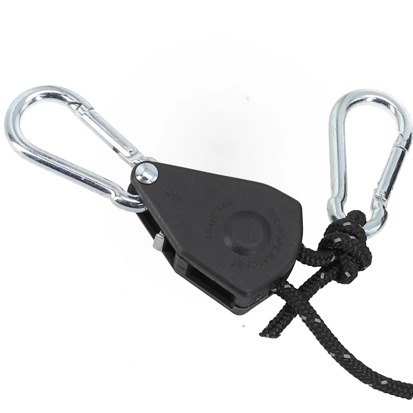 Secure and Fast Locking Tent Rope Hanger, Adjustable Lanyard Pulley Hook, Perfect for Outdoor Adventures and Sleeping Bags