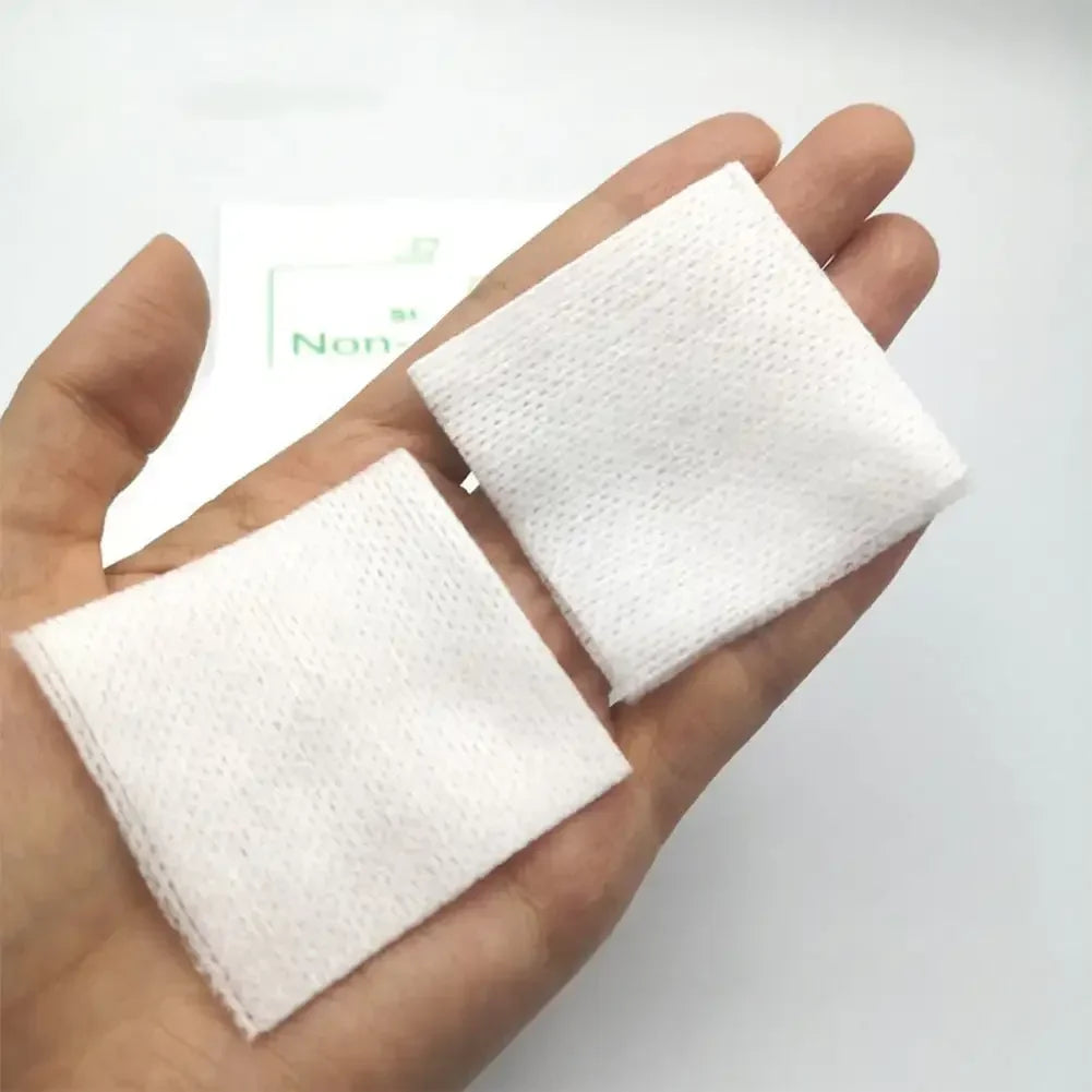 50/100pcs Sterile Medical Gauze Pad Wound Care Supplies Gauze Pad Cotton First Aid Waterproof Wound Dressing