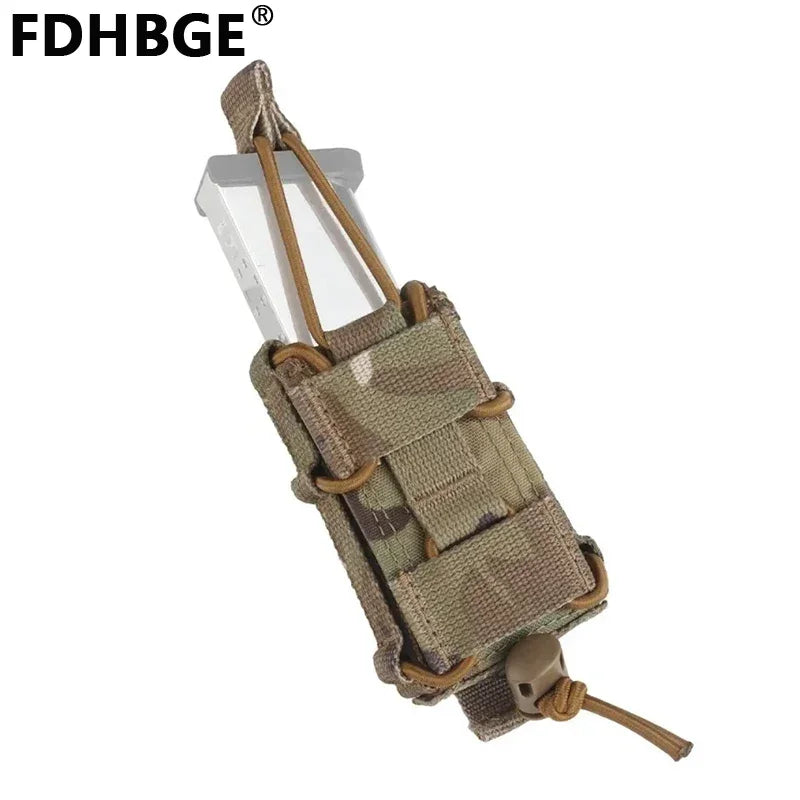 FDHBGE Tactical Pouch Magazines Molle System CS Wargame Shooting Pistol Paintball Accessories Waist Bag Hunting Sports Equipment