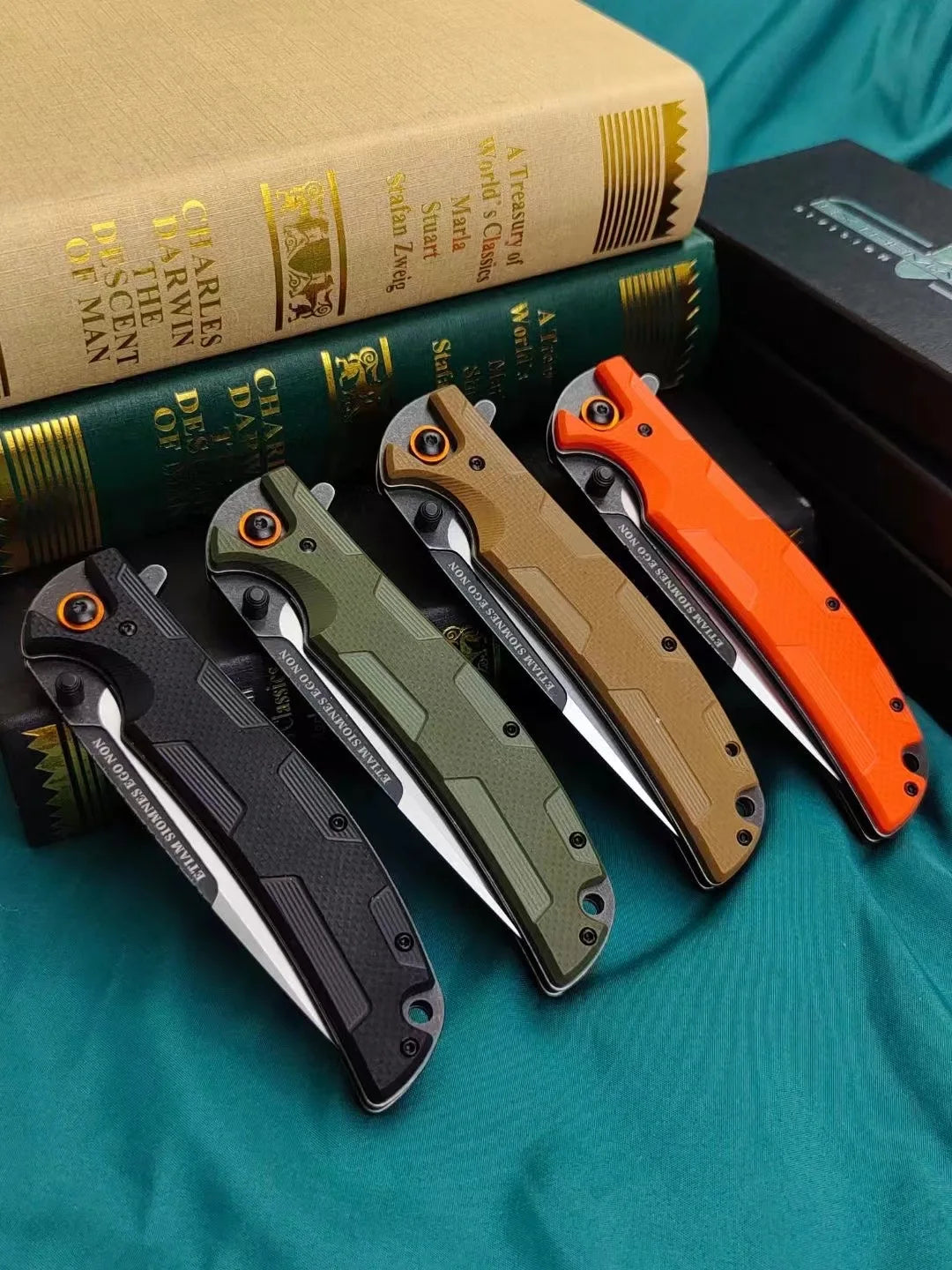 Extreme Force - Bulldozer Outdoor survival knife Camping hunting knife Emergency rescue tool Slice sharp fruit knife