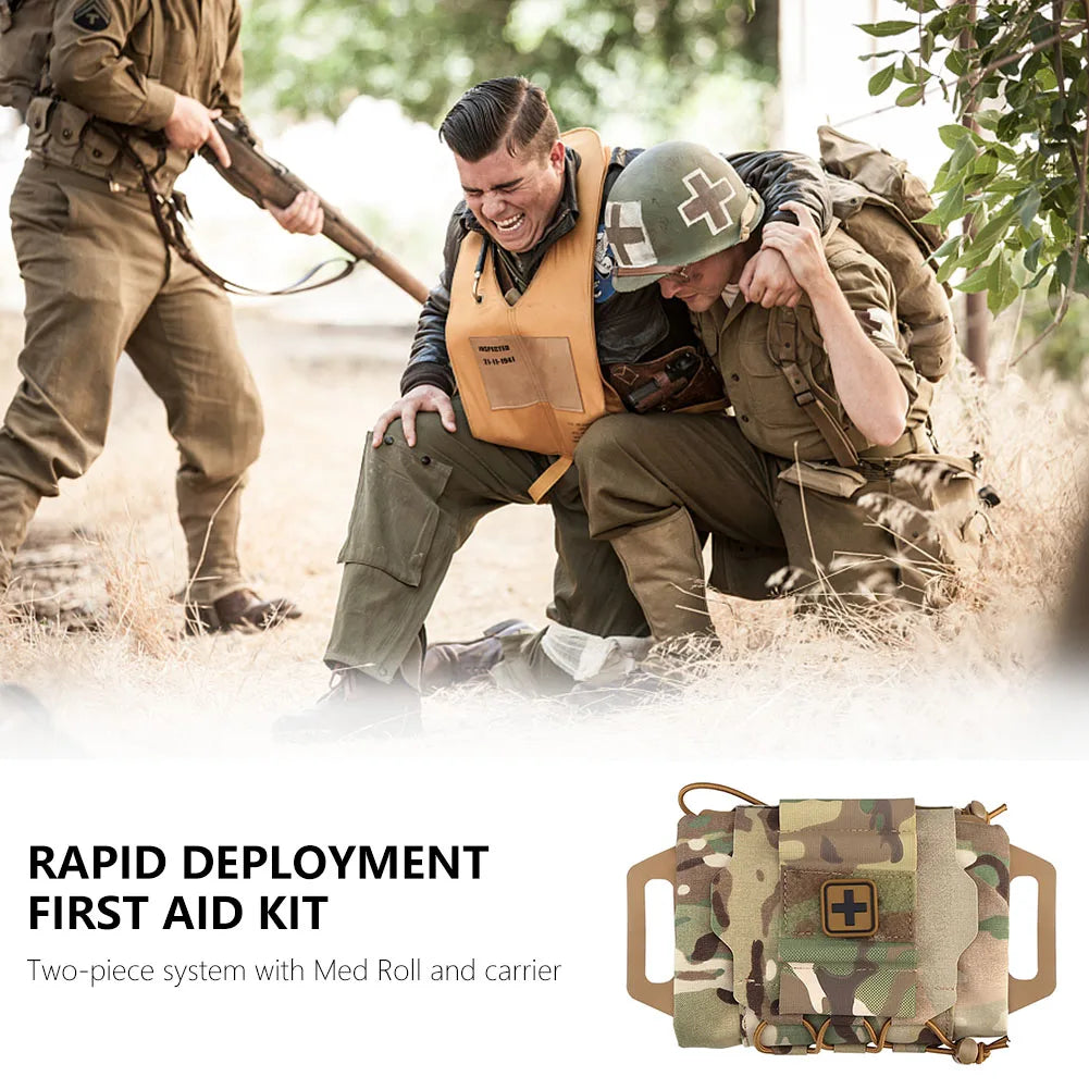 Tactical first aid kit Outdoor Hunting bag  Pouch IFAK Kits MOLLE Medical Pouch Rapid Deployment First-aid Survival Kit